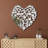 Tesselation Heart-Shaped Wall Mirror