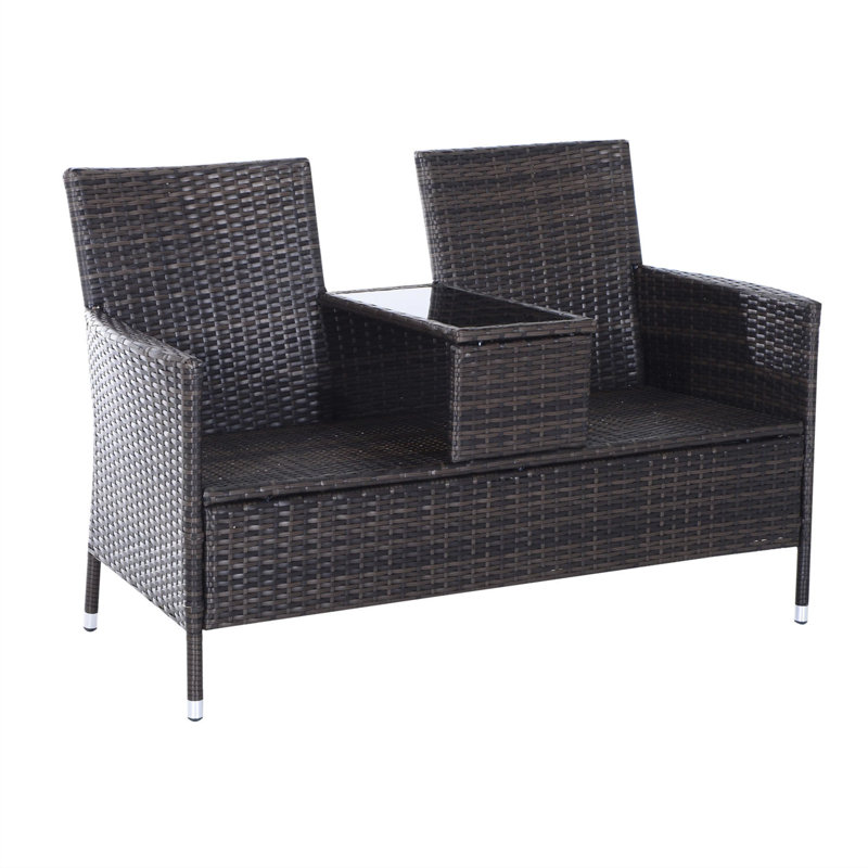 2 - Person Patio Dining Set Table,