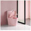 Toilette allongée une pièce à double chasse avec siège à fermeture en douceur Rose Rose-134649551