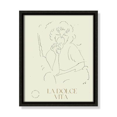 La Dolce Vita Print by Permild & Rosengreen x Léon Spilliaert