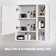 Nuccio 600mm x 650mm Surface Mount Mirror Cabinet with LED Lighting
