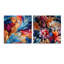 Pollman - Ensemble de 2 art mural en verre acrylique-103926057
