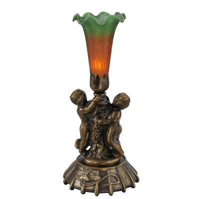 Lampe torchère en métal