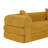 Compression Convertible Sofas, 80 Inch Corduroy Modern Home Sleeper