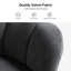 Fauteuil demi-tonneau en velours 30 po Hendrix-2112625226