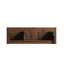 Meuble de rangement mural LORAN 48 po en contreplaqué imitation noyer, sans comptoir, sans lavabo, sans robinet