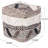 WOVEN WOOL POUF