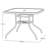 4 - Person Patio Dining Set with Square Table-2066222192