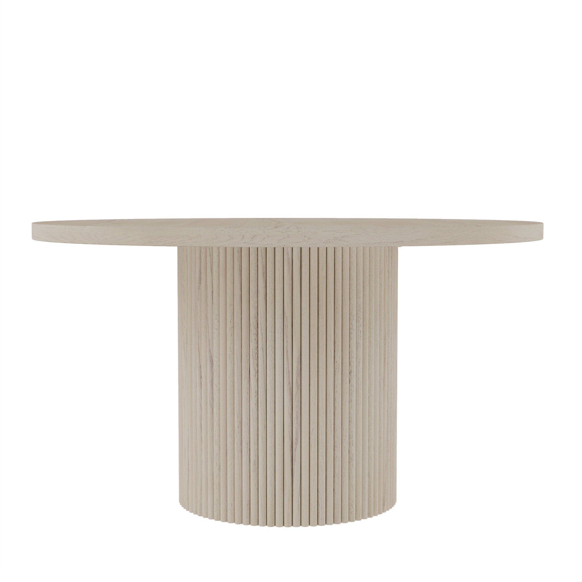Fairmont Round Dining Table Joss Main Color Natural