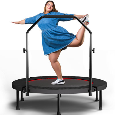 Trampoline pliable avec poignée-Premium-élastique