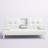 Maggie Twin 66'' Faux Leather Convertible Sofa-1687317403