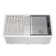 DELTA Everest™ 29" L Granite Composite Workstation Kitchen Sink Undermount Single Bowl with WorkFlow™ Ledge