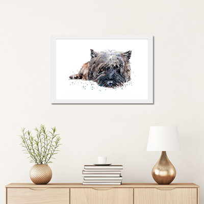«Cairn Terrier II» par EdsWatercolours - impression