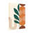 Abstract Abstract Leaf And Geometric Patterns