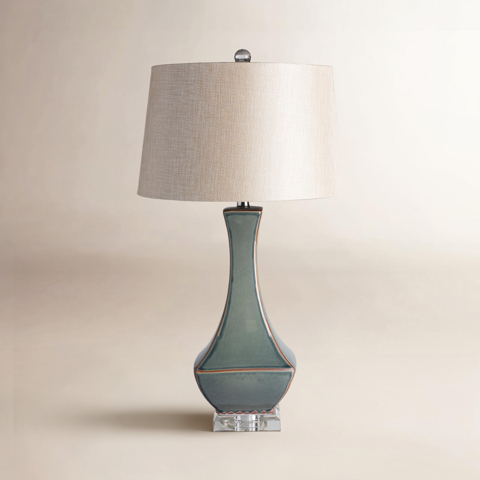 Sterling 31" H Table Lamp, Gray