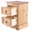 Corona 36cm W Solid Wood Bedside Table-130604753