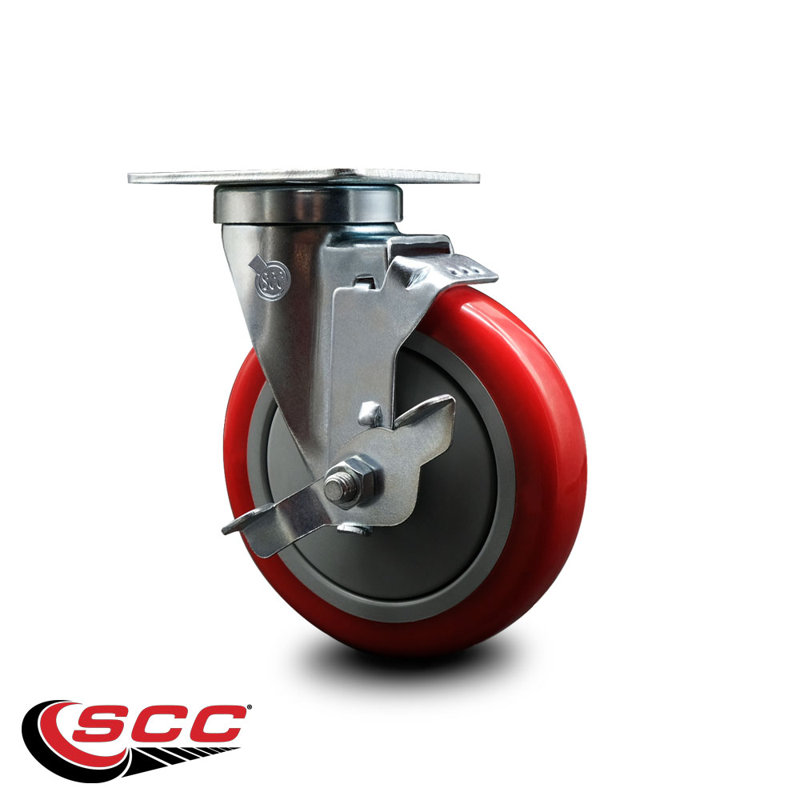 Regency 600CASTERPC4 Replacement Caster with Brake-Service Caster Brand