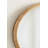 Oval Rattan Wall Mirror