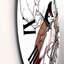 Rétro oiseau sur une branche - horloge murale traditionnelle-60327761