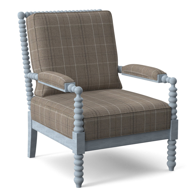Fauteuil Jamilla Sabrina, Finition verre de mer, Kensington traditionnel; 0611-66