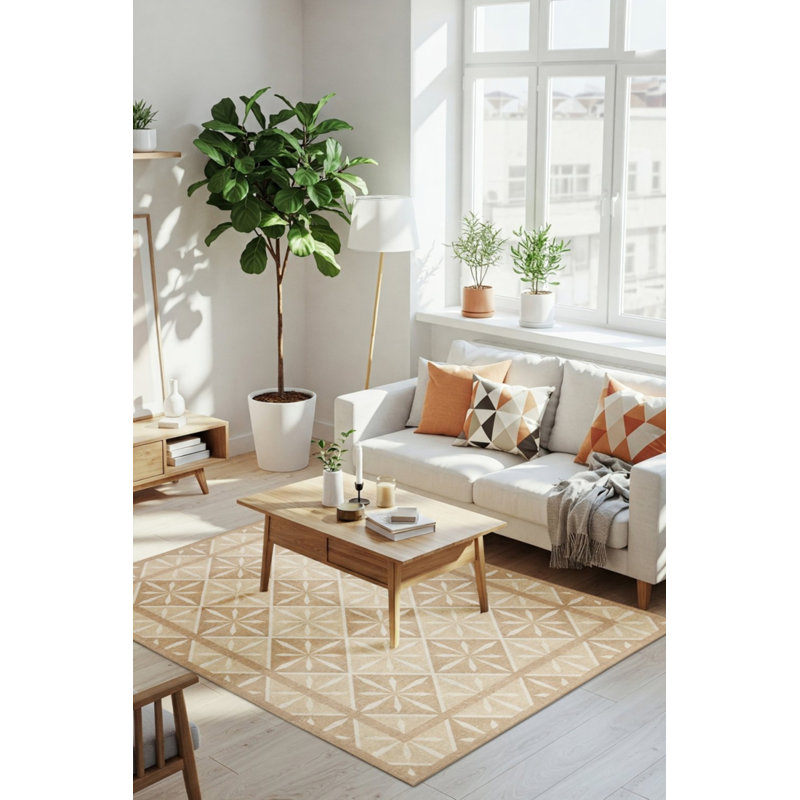 Tapis en chenille moderne Nora, Rectangle 8 pi 3 po x 11 pi 6 po