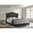 Copper Upholstered Wingback Bed-1101448313