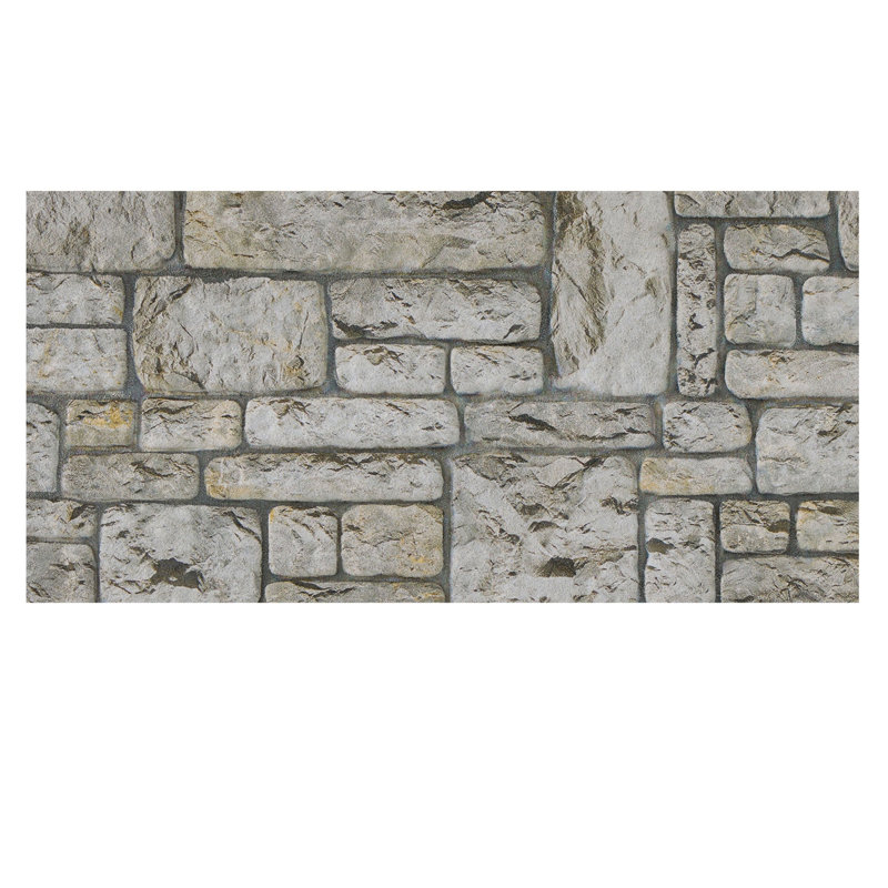 Panneau mural simple effet pierre naturelle Fieldstone, Clair naturel