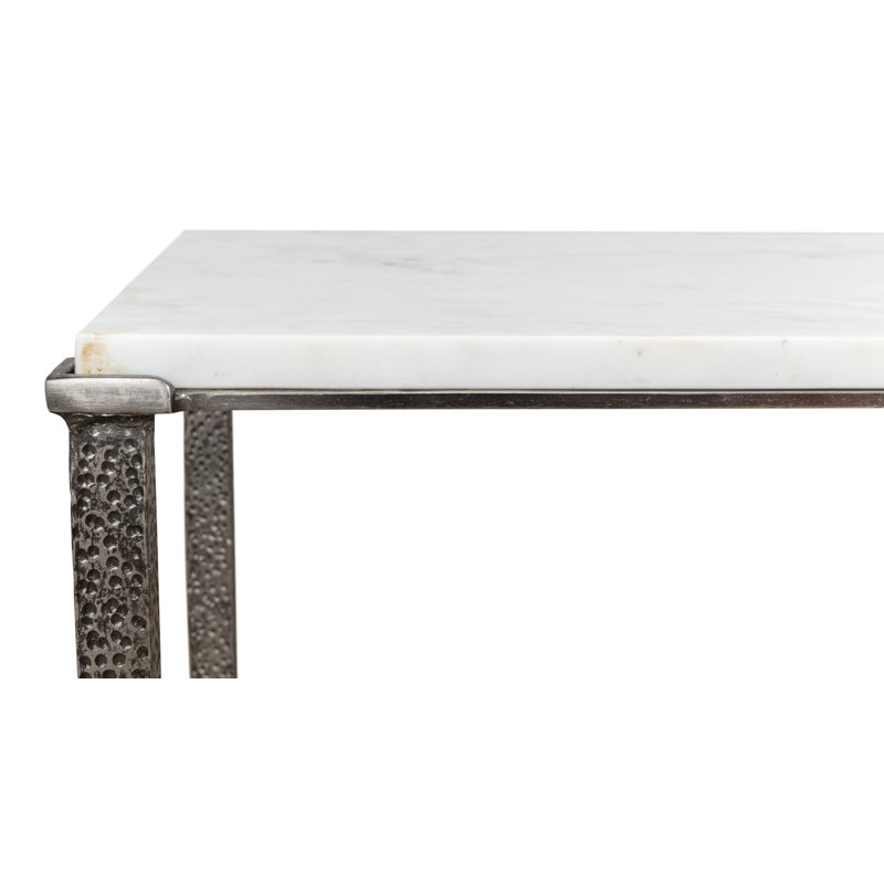 Banswara 36'' Marble Top Console Table