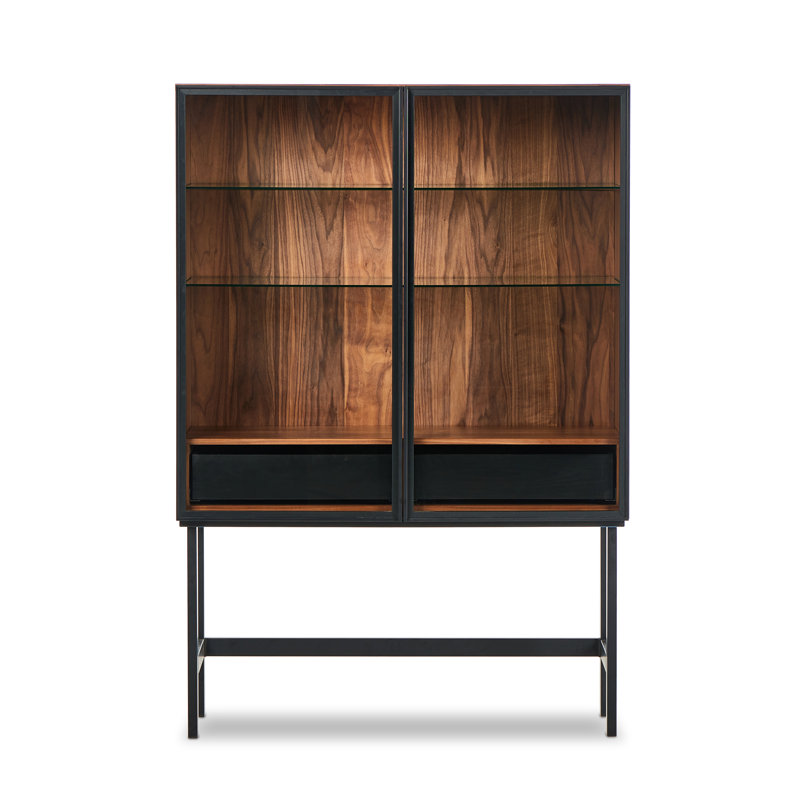 Armoire Hayward - noyer naturel, Noyer naturel