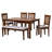 6 - Person Four Leg Dining Set-182595940-182595941