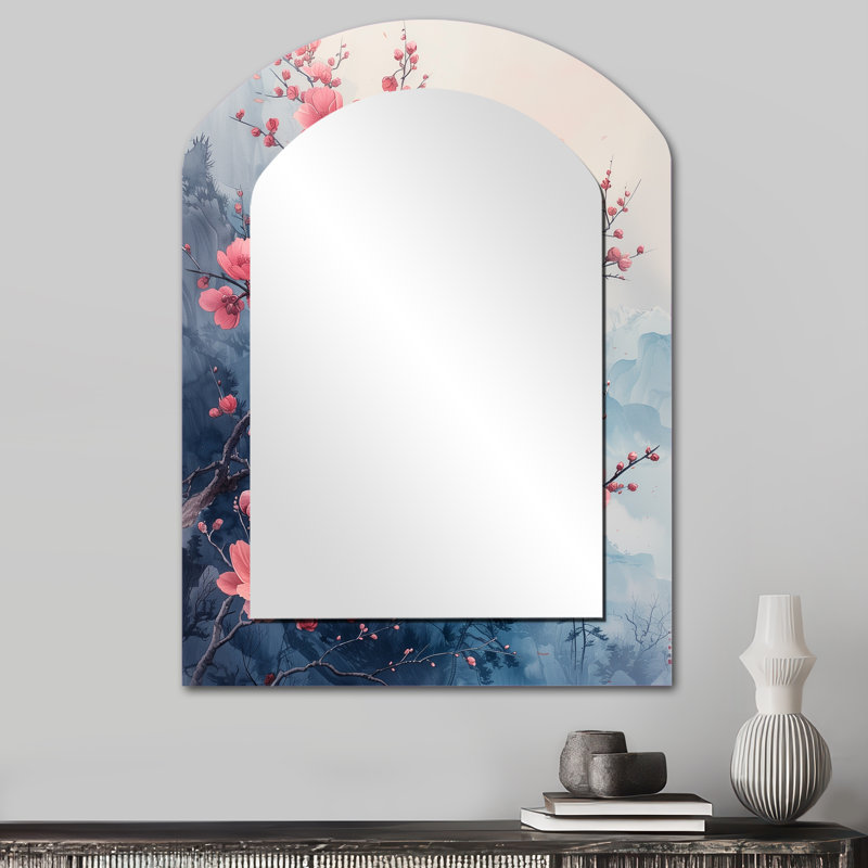 Rose gris cerisier en fleursGarden of Dreams, 34 po x 25 po