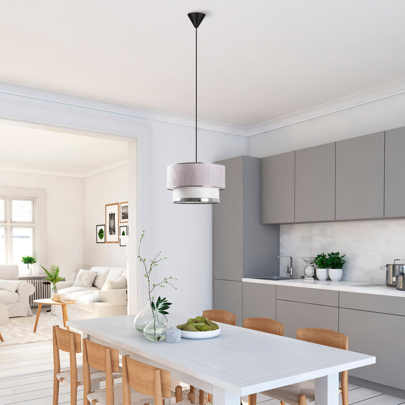 Lustre, Argent / gris clair