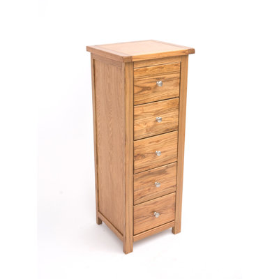 Robb 45 cm W Chest of 5 Drawers