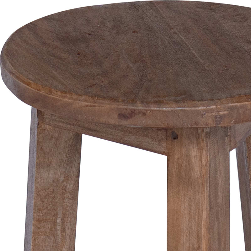 Solid Wood Accent Stool