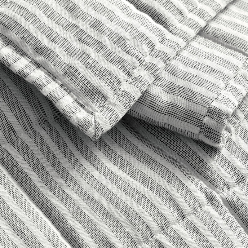 Canfield Quilt Set, Navy, King Quilt + 2 King Shams