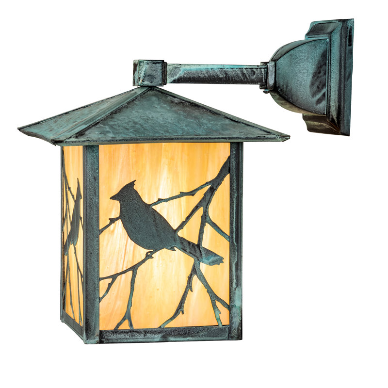 Verdigris 1 - Light Armed Sconce