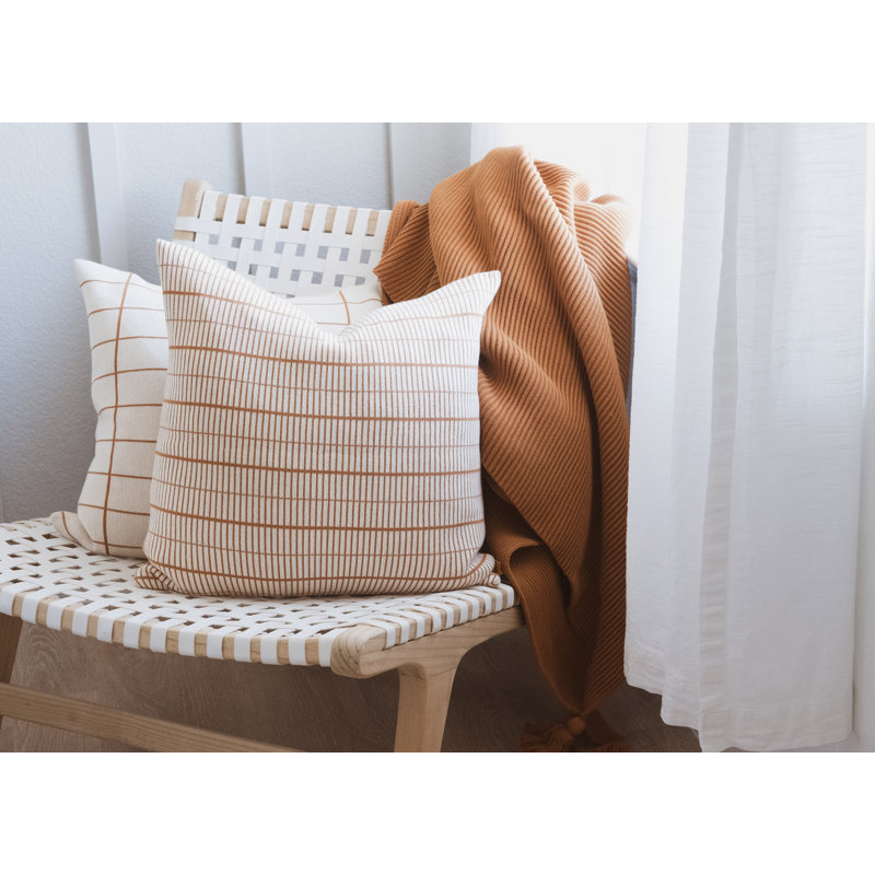Housse de coussin en coton Adhnan