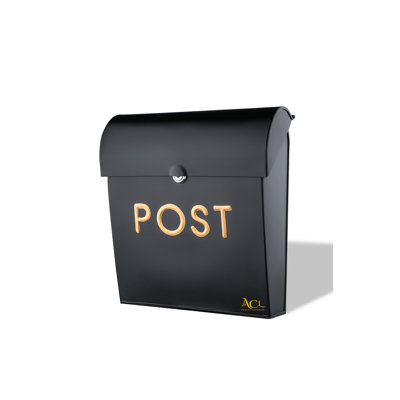 Buecker Aluminum Wall Mounted Post Box