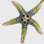 Starfish 2.5'' Animals Hanging Figurine Ornament-1341235978
