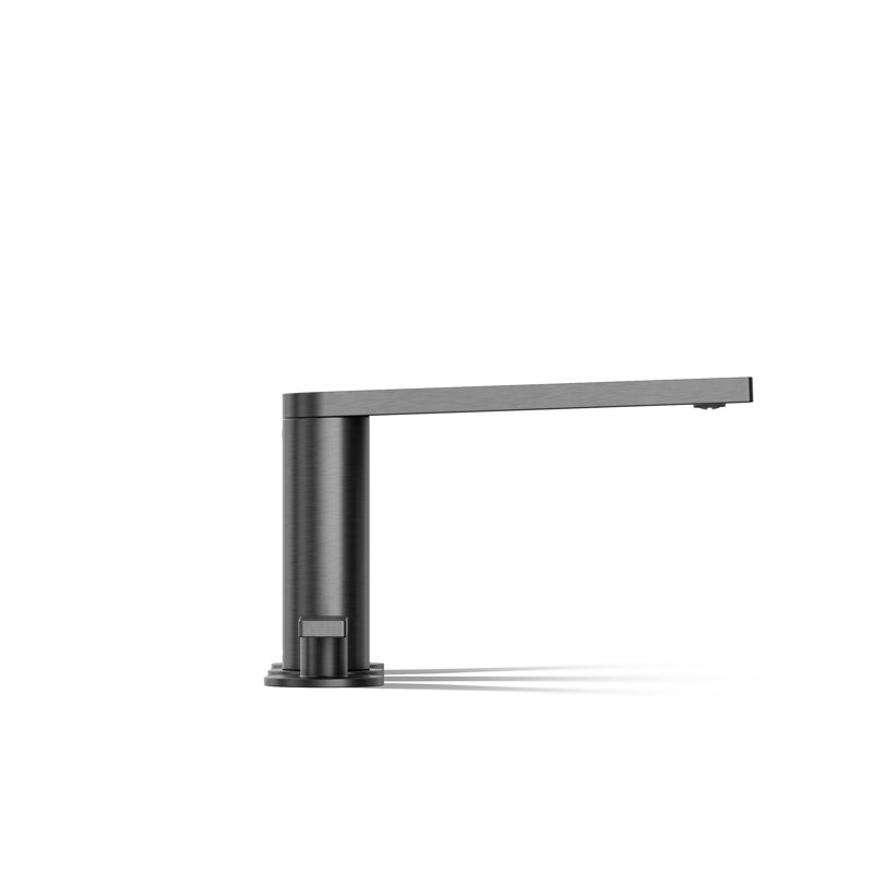 Composed Deck-Mount Bath Faucet With Lever Handles