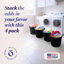 Sac de rangement en plastique 72 pièces 4 pièces