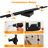Wireless Rechargeable Dimmable Wall Sconce Battery Operated Remote Control Wall Light