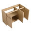 48" Freestanding Bathroom Vanity & 3 Soft-Close Cabinet Doors-Excluding Sink