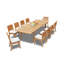 Arbor Outdoor 11 - Piece Teak Dining Set-1045098576