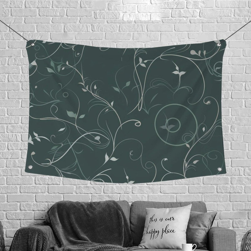 Tapisserie en microfibre, H 68 po x l 80 po