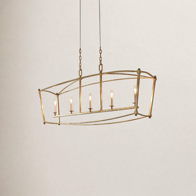 Olive Dimmable 5-Light Pendant
