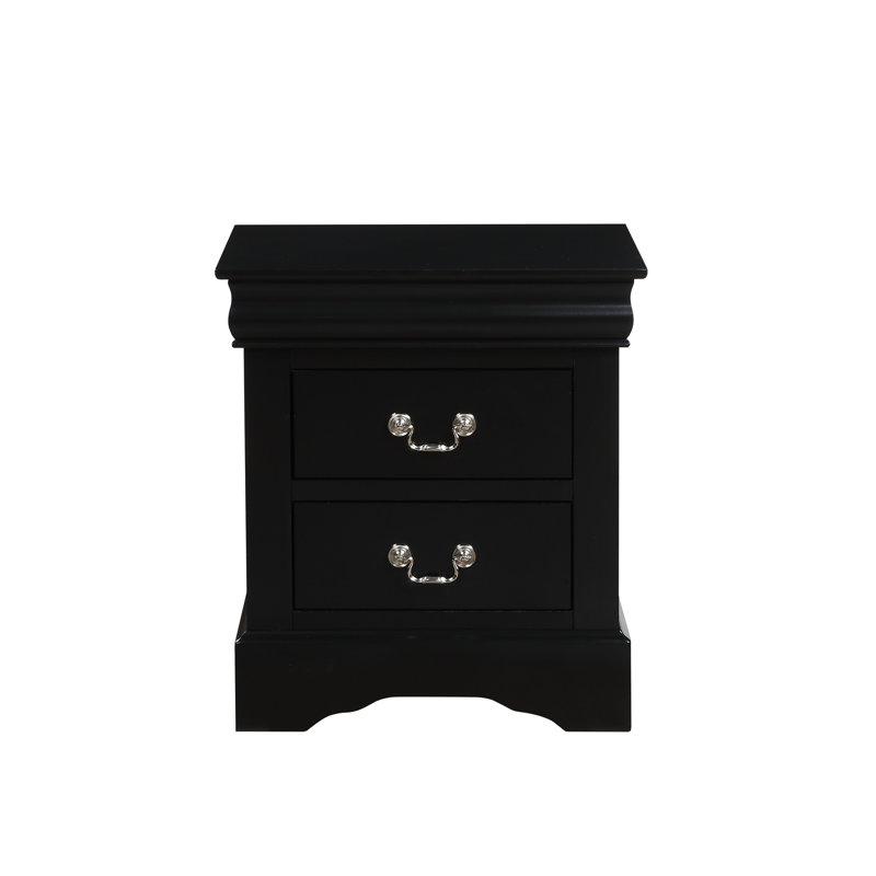 Table de chevet en bois de style Louis Philippe