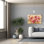 "Epic Graffiti" Bouquet romantique "par Silvia Vassileva, art mural sur toile, 40 po x 26 po