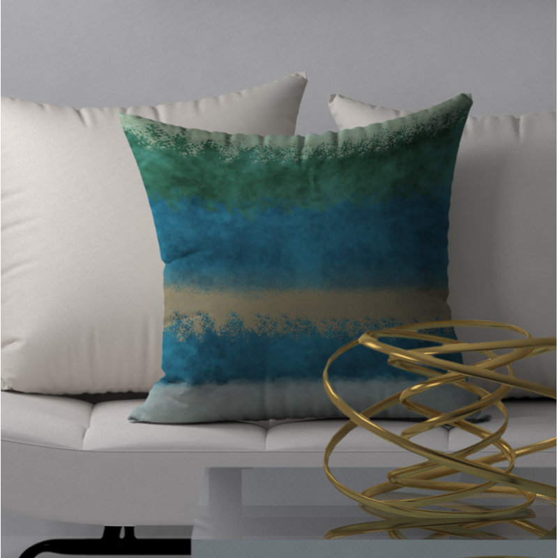 Housse de coussin décorative carrée royale Extol, 18 po x 18 po