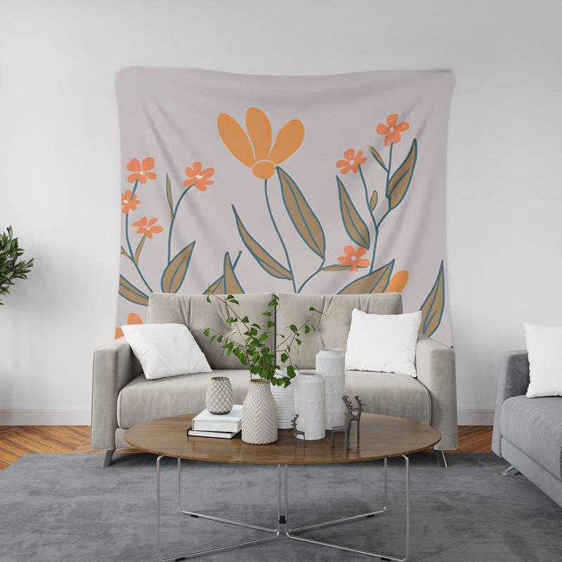 Tapisserie murale, H 60 po x l 51 po